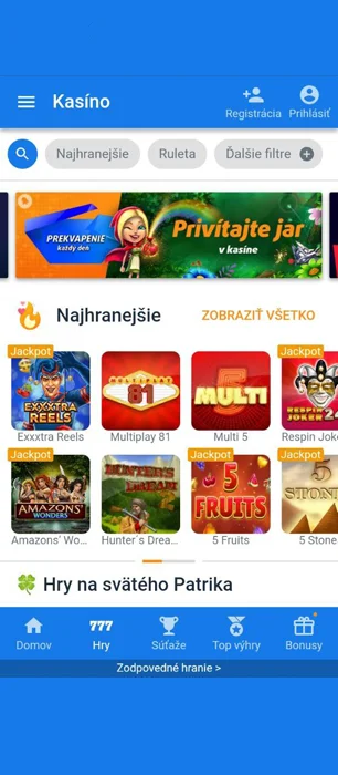 tipsport casino korak 6