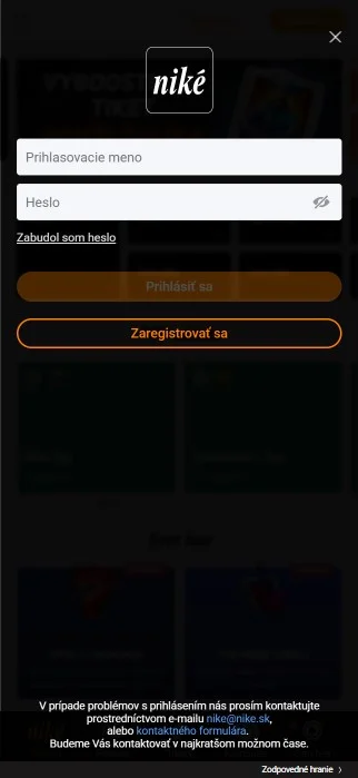 Prejdite do sekcie „Vklad“.