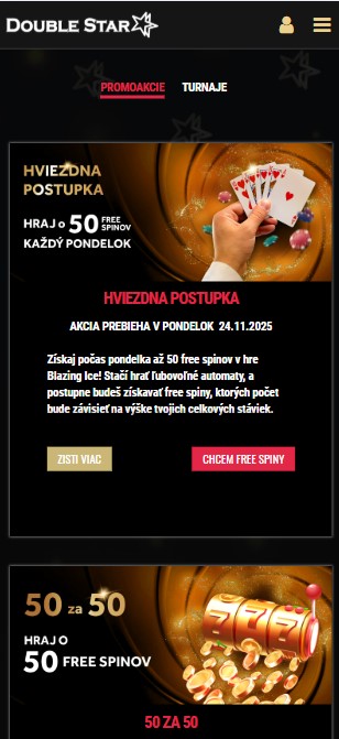 DoubleStar promo kód 2025