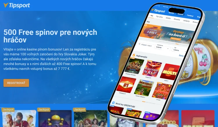TOP 3 slovenské kasína slots Tipsport Casino