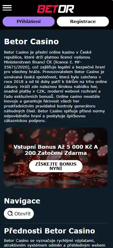 Betor Casino